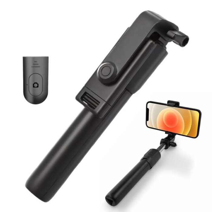 selfei stick SHUBONIK R1 Bluetooth Selfie Stick , Wireless Tripod for Smartphones , Best Selfie Stick Under 150rs - Image 1